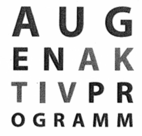 AUGENAKTIVPROGRAMM Logo (DPMA, 05/27/2004)