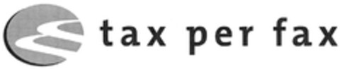 tax per fax Logo (DPMA, 21.12.2006)