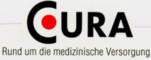 CURA Rund um die medizinische Versorgung Logo (DPMA, 12/15/1994)