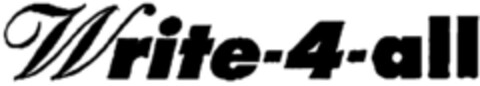 Write-4-all Logo (DPMA, 23.01.1997)