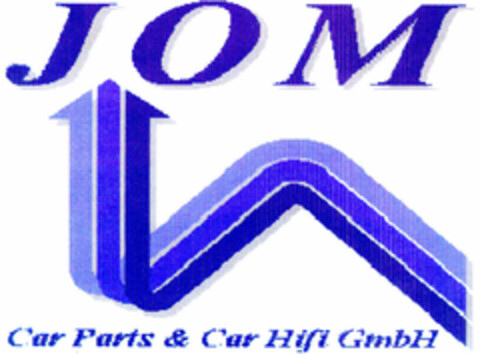 JOM Car Parts & Car Hifi GmbH Logo (DPMA, 20.02.1997)