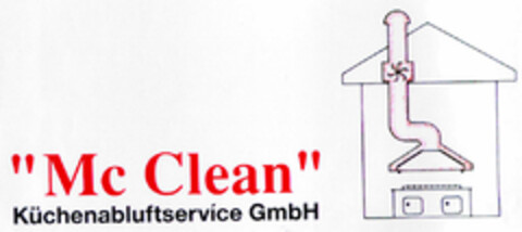 "Mc Clean" Küchenabluftservice GmbH Logo (DPMA, 03.02.1998)