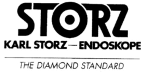 STORZ KARL STORZ-ENDOSKOPE THE DIAMOND STANDARD Logo (DPMA, 07/24/1998)