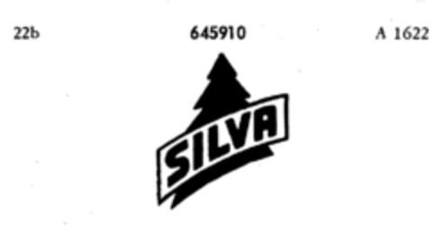 SILVA Logo (DPMA, 01.09.1951)