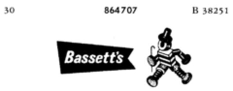 Bassett`s Logo (DPMA, 01.06.1967)