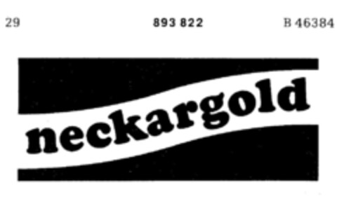 neckargold Logo (DPMA, 16.06.1971)