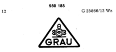 GRAU Logo (DPMA, 24.02.1978)