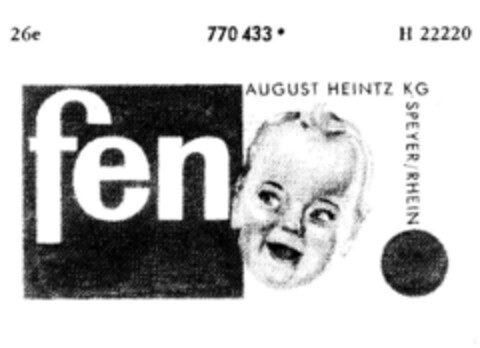 fen Logo (DPMA, 17.10.1962)