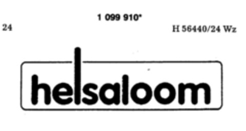 helsaloom Logo (DPMA, 29.07.1986)