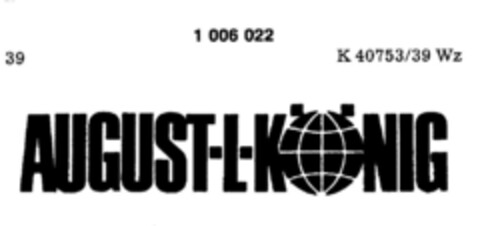 AUGUST-L-KÖNIG Logo (DPMA, 11.04.1979)