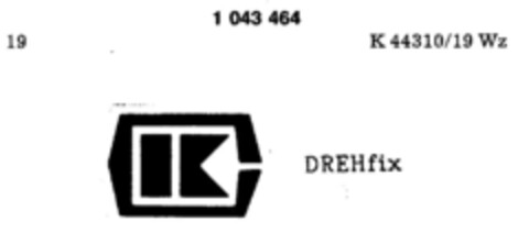 K DREH fix Logo (DPMA, 06.03.1982)