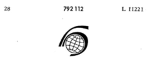 792112 Logo (DPMA, 14.05.1963)