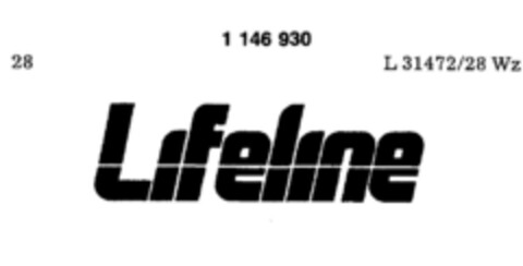 Lifeline Logo (DPMA, 09/02/1988)