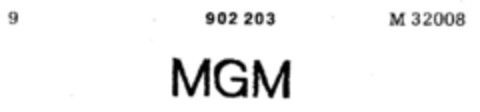 MGM Logo (DPMA, 11/08/1969)
