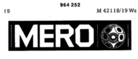 MERO Logo (DPMA, 28.08.1976)