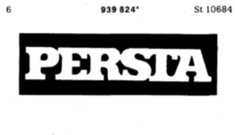 PERSTA Logo (DPMA, 22.07.1975)