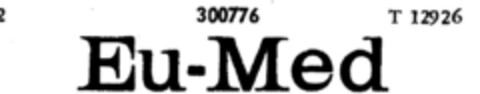 Eu-Med Logo (DPMA, 08.11.1922)