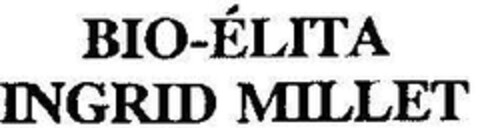 BIO-ELITA INGRID MILLET Logo (DPMA, 26.08.1994)