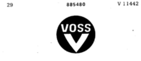 voss Logo (DPMA, 08/11/1967)