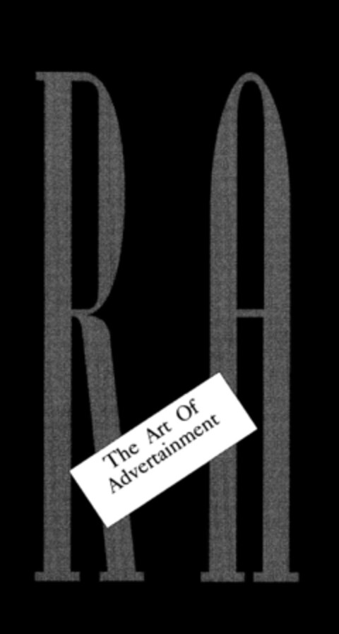 RA The Art Of Advertainment Logo (DPMA, 31.01.1994)