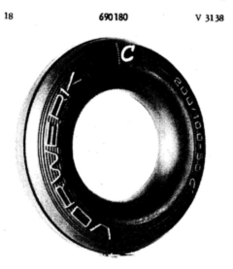 VORWERK C Logo (DPMA, 20.06.1955)