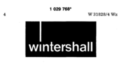 wintershall Logo (DPMA, 28.09.1981)