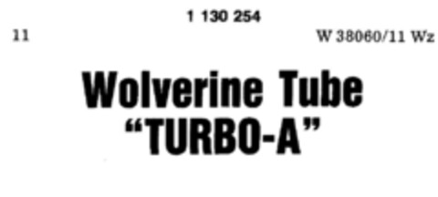 Wolverine Tube "TURBO-A" Logo (DPMA, 18.04.1988)