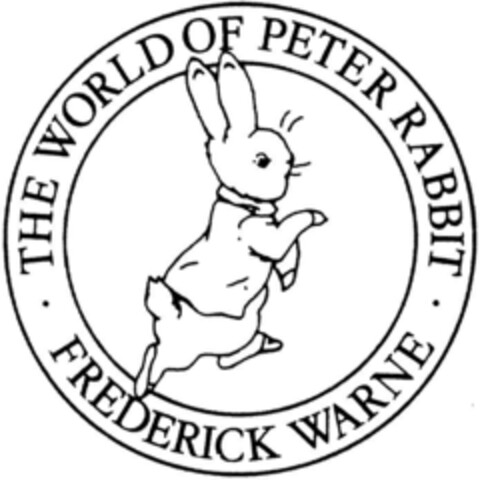 THE WORLD OF PETER RABBIT FREDERICK WARNE Logo (DPMA, 28.10.1991)