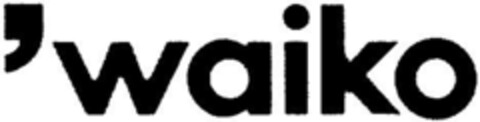 `waiko Logo (DPMA, 17.09.1992)