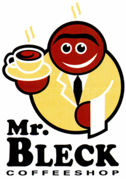 Mr.BLECK COFFEESHOP Logo (DPMA, 31.05.2001)