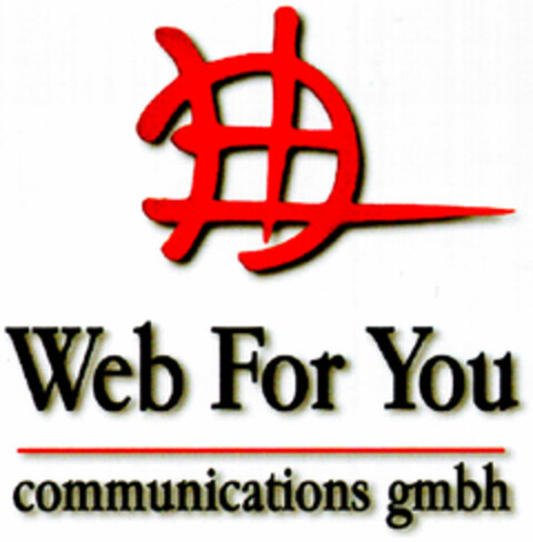 Web For You communications gmbh Logo (DPMA, 27.12.2001)