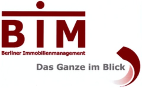 BiM Berliner Immobilienmanagement Das Ganze im Blick Logo (DPMA, 09/30/2009)