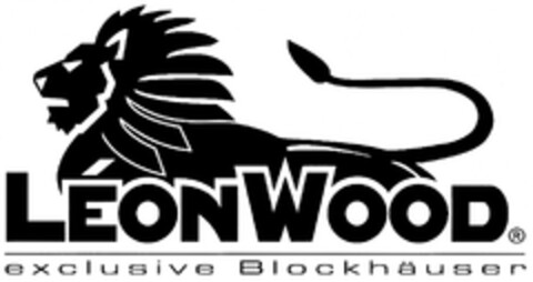 LÉONWOOD exklusive Blockhäuser Logo (DPMA, 07/17/2010)