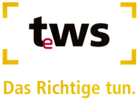 tews Das Richtige tun. Logo (DPMA, 08.01.2011)