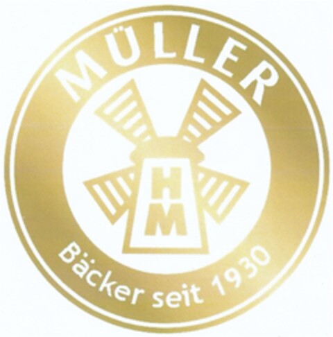 MÜLLER Bäcker seit 1930 Logo (DPMA, 02.05.2013)