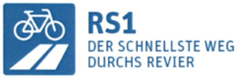 RS1 DER SCHNELLSTE WEG DURCHS REVIER Logo (DPMA, 07/07/2014)