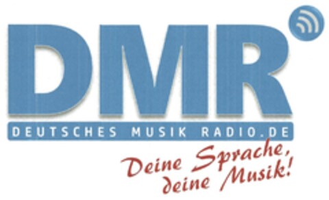 DMR DEUTSCHES MUSIK RADIO.DE Deine Sprache, deine Musik! Logo (DPMA, 23.03.2016)