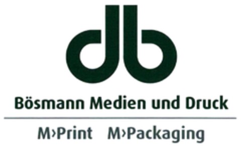 db Bösmann Medien und Druck M>Print M>Packaging Logo (DPMA, 09/17/2016)