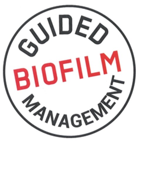 GUIDED BIOFILM MANAGEMENT Logo (DPMA, 28.07.2017)