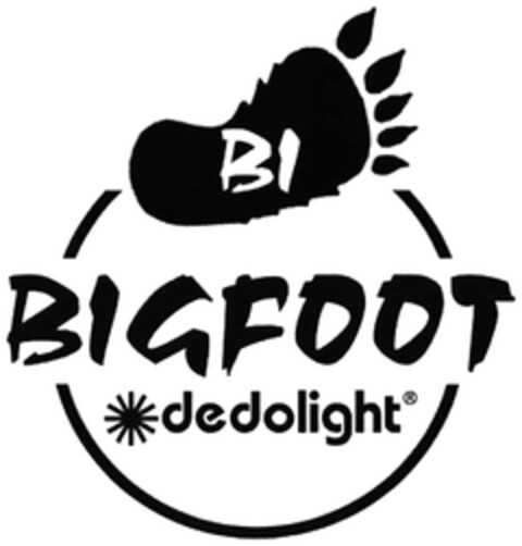 *dedolight BIGFOOT Logo (DPMA, 09/22/2018)