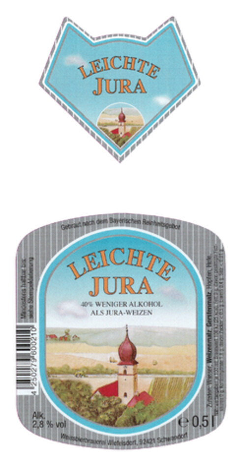 LEICHTE JURA Logo (DPMA, 10/09/2018)