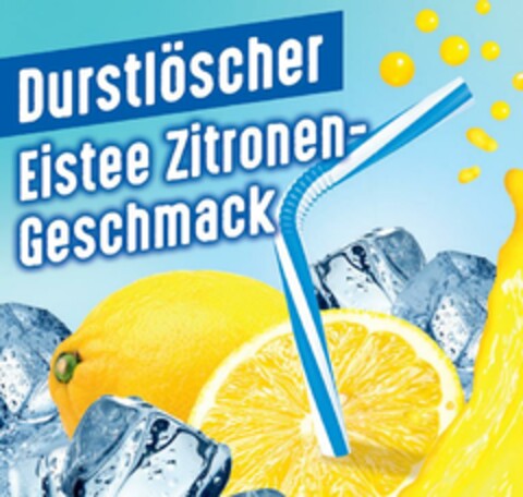 Durstlöscher Eistee Zitronen-Geschmack Logo (DPMA, 30.04.2019)