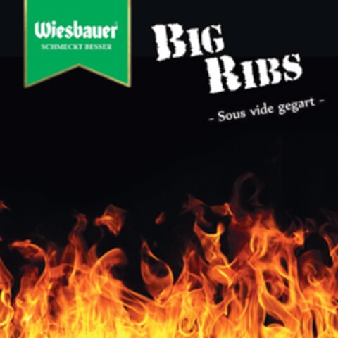 Wiesbauer SCHMECKT BESSER BIG RIBS - Sous vide gegart - Logo (DPMA, 20.04.2021)