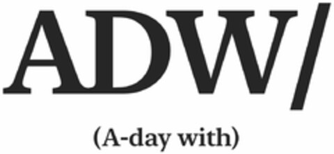 ADW/ (A-day with) Logo (DPMA, 16.03.2022)