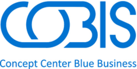 COBIS Concept Center Blue Business Logo (DPMA, 29.03.2022)