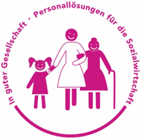 In guter Gesellschaft · Personallösungen für die Sozialwirtschaft Logo (DPMA, 08/12/2022)