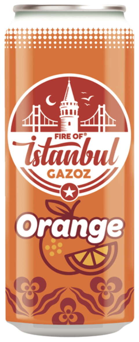 FIRE OF istanbul GAZOZ Orange Logo (DPMA, 03.01.2025)