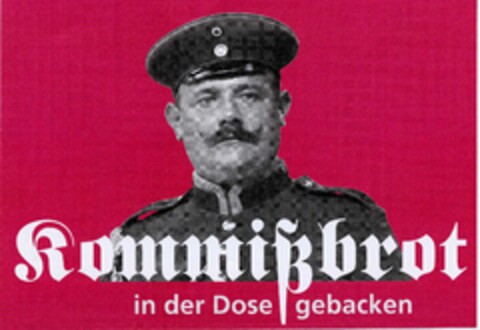 Kommißbrot in der Dose gebacken Logo (DPMA, 25.03.2002)