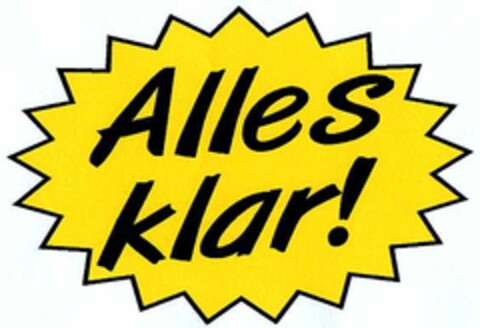 Alles klar! Logo (DPMA, 30.08.2002)