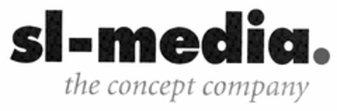 sl-media. the concept company Logo (DPMA, 02/18/2004)